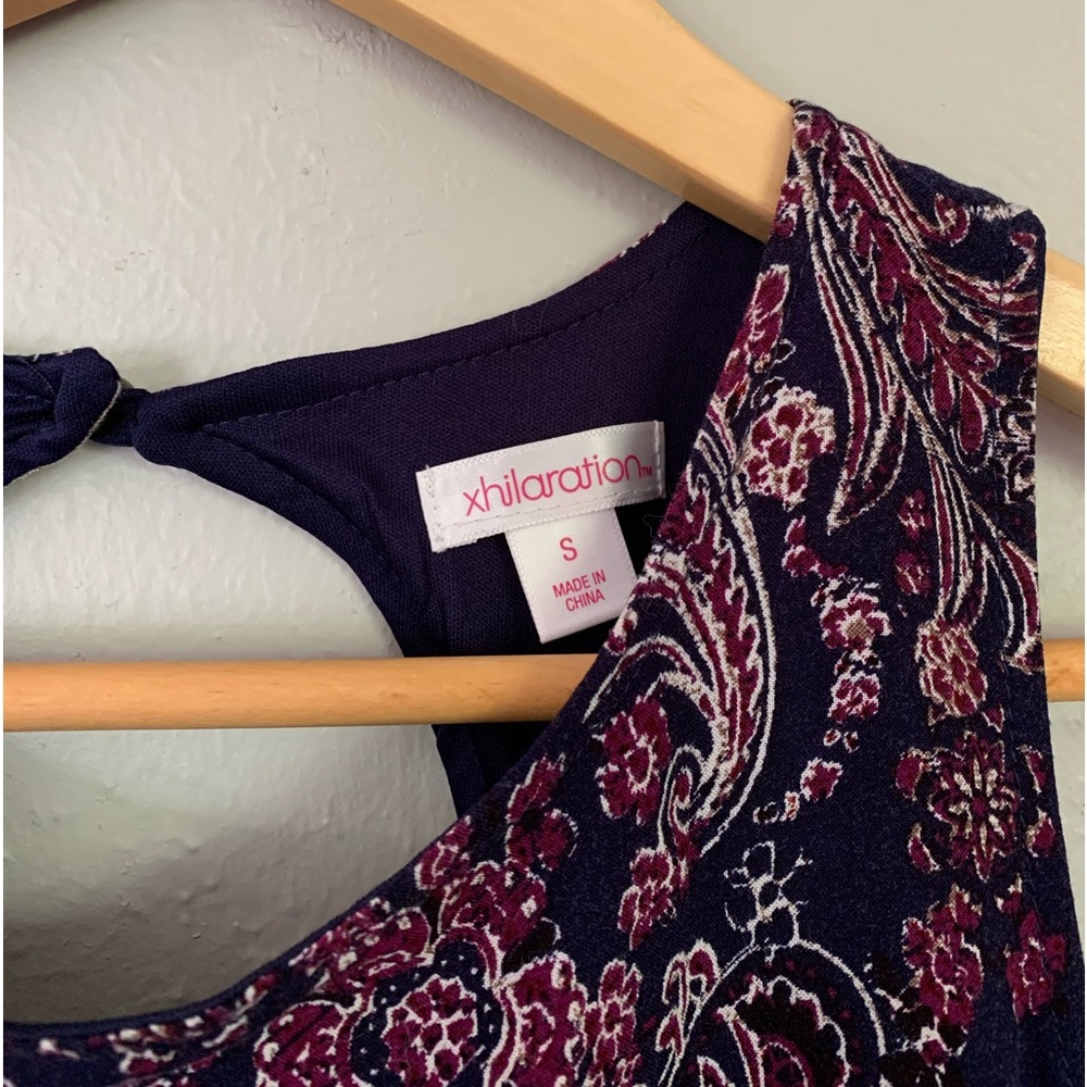xhileration purple summer dress - Picture 3 of 5